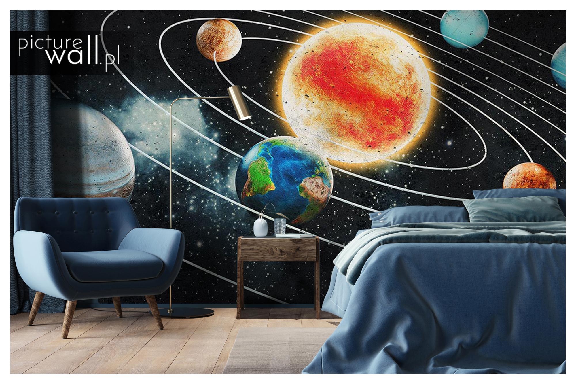 FOTOTAPETA PLANETARNY MURAL